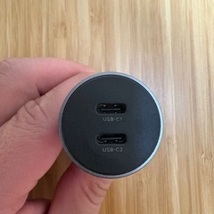 UGREEN 車載充電器 USB-C 60W 2ポートの画像
