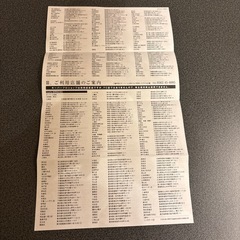 VTホールディングスの株主優待券
の画像