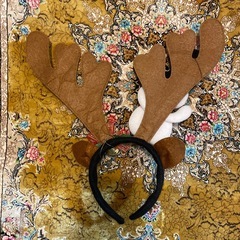 トナカイ　カチューシャの画像