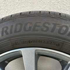 アクア 175/65R15 夏タイヤ 2025製　ホイール付4本セットの画像