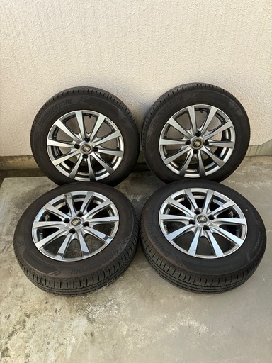 アクア 175/65R15 夏タイヤ 2025製　ホイール付4本セット