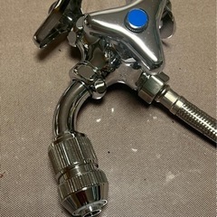 水道部品蛇口セット(３点) 新品開封済の画像