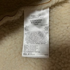 【美品】『Baby GAP』ムートンカバーオールの画像