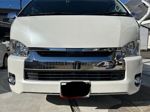 ハイエース　ワイド　バッドフェイス　ボンネット