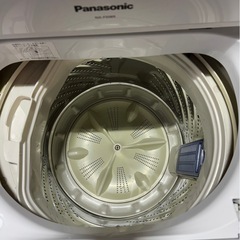 L0306 Panasonic パナソニック 縦型洗濯機 5kg 2015年製 正面剥がれありの画像