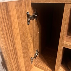 LOWYA テレビ台 木目調 伸縮テレビボードの画像