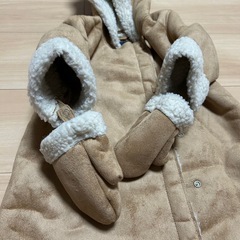 【美品】『Baby GAP』ムートンカバーオールの画像