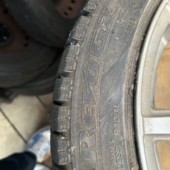 スタッドレス　ホイール・タイヤ４本セット225-45-18の画像