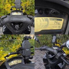 【普通免許仕様もOK】トリシティ125 SE82J 4万km SP忠男マフラー AFスクリーン等 オイル交換★TRIX★の画像