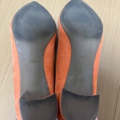 GUパンプス　オレンジ サイズ39の画像
