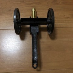 アメリカ独立戦争時代の大砲の置き物の画像