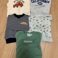 【サイズ80】アウター・トレーナーなど10点の画像