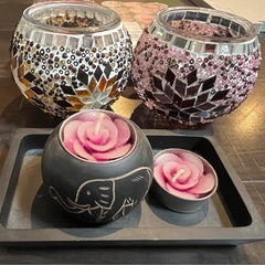 アロマキャンドル　IKEAの画像