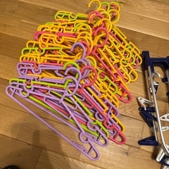 ハンガー　洗濯バサミ　洗濯用具の画像