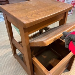 踏み台　収納の画像