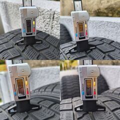 スタッドレスタイヤ・アルミホイール4本セット　ピレリー   ice zero asimmetrico 215/60R17　Work SEPTIMO G01+  7J　5穴　P.C.D. 114.3　INSET　48の画像