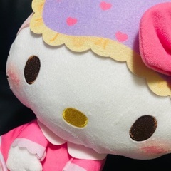 美品 ねむねむどりーみんぐ キティ ぬいぐるみの画像