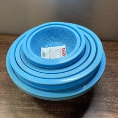 新品 プラスチック ザル セットの画像