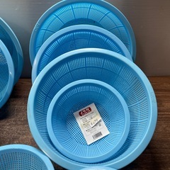 新品 プラスチック ザル セットの画像