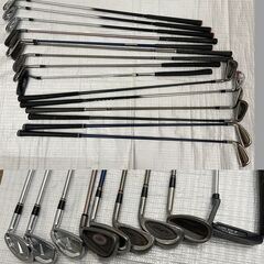 ij6610A ゴルフクラブ 大量 まとめ 91本 セット アイアン onoff inpresX XXIO callaway AXEL YAMAHA HyperBlade TaylorMade TourBurnerの画像
