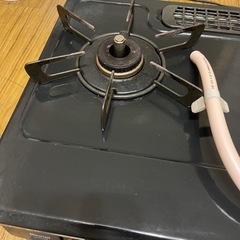 リンナイ 都市ガス専用 ガスコンロ ガステーブル KG35NBKR  RT35NJHの画像