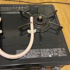 リンナイ 都市ガス専用 ガスコンロ ガステーブル KG35NBKR  RT35NJHの画像