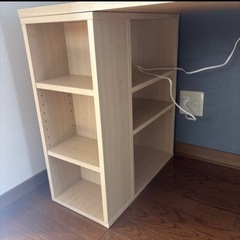 棚付きデスクの画像