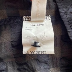 【12TwelveAgenda】トゥエルブアジェンダ ブラウス ブラック Mサイズの画像