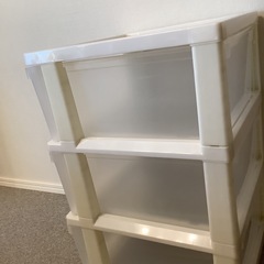 衣装ケース3段　お譲りしますの画像