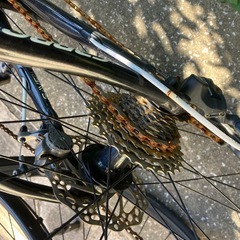 Cannondale Synapseロードバイク　スタンド付きの画像