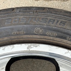 希少レイズセブンリングITC,16インチアアルミホイールの画像