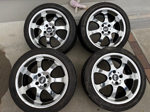 希少レイズセブンリングITC,16インチアアルミホイール