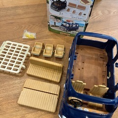 シルバニア　ファミリーワゴン　キャリア付きの画像