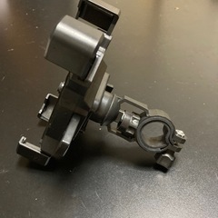 （未使用）自転車、バイク用スマホホルダーの画像
