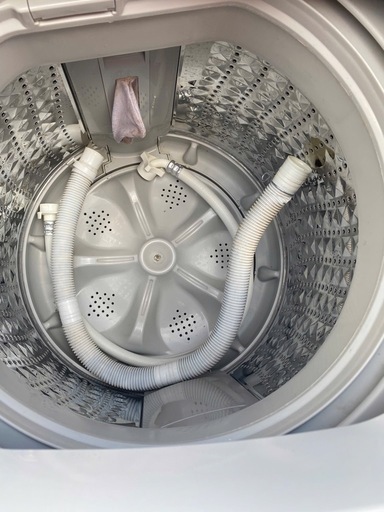 NO B687?福岡市内配送設置無料✨?全自動洗濯機 ホワイト WM-EC70W [洗濯7.0kg /簡易乾燥(送風機能) /上開き]