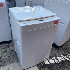 NO B687🌈福岡市内配送設置無料✨🌈全自動洗濯機 ホワイト WM-EC70W [洗濯7.0kg /簡易乾燥(送風機能) /上開き] 2021年の画像