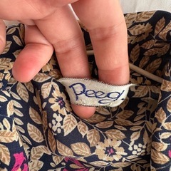 花柄　長袖　シャツの画像