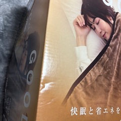 山善フランネル電気掛敷毛布　　の画像