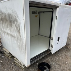 コンテナ倉庫軽トラ荷台　荷台　箱　鍵なし　長野県　即日引取り可能！　長野市自社配送手配可能！ の画像