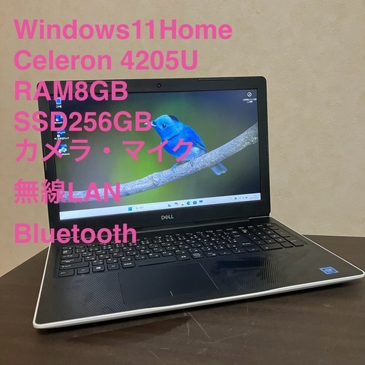 DELL Win11 省電力CPU/RAM8GB/SSD256GB (サビキ専門) 大阪のノート