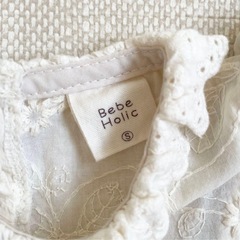 【BebeHolic】ベベホリック ロンパース Sサイズ（約70cm）の画像
