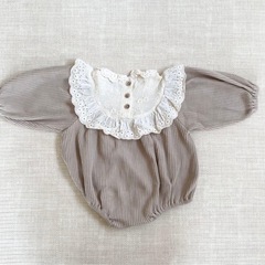 【BebeHolic】ベベホリック ロンパース Sサイズ（約70cm）の画像