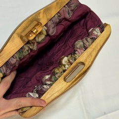 花柄　ハンドバッグの画像