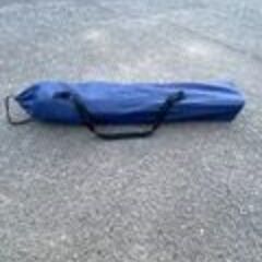 折り畳みアウトドアチェア　青色の画像