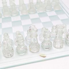 チェス ゲーム クリスタルチェスセットの画像