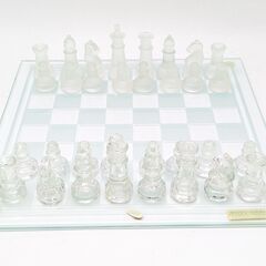 チェス ゲーム クリスタルチェスセットの画像