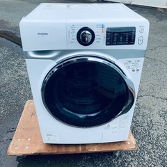 🌸アイリスオーヤマ ドラム式洗濯機  HD71-W/Sの画像