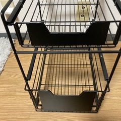 ニトリキッチンラック2段の画像