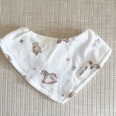 【newbie】 ニュービー スタイ よだれかけ 北欧 オーガニック 2枚セットの画像