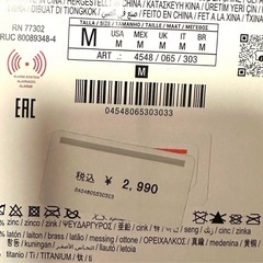 【未使用】 ZARA ピアスの画像